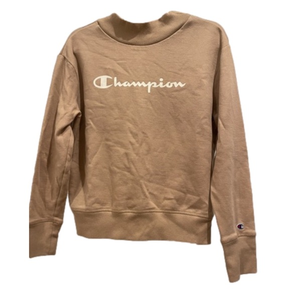 Champion Tan Sweatshirt - sz Small - Picture 2 of 3